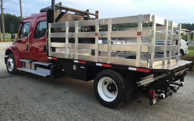 How a flatbed dump body boosts hauling efficiency on American job sites