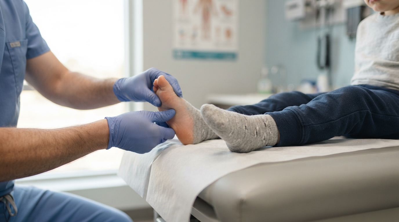 Common Pediatric Foot Conditions Treated by Specialists
