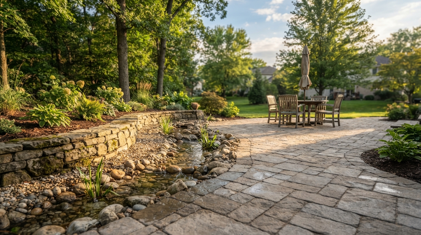 Hardscape Services for Drainage, Erosion Control, and Lasting Design