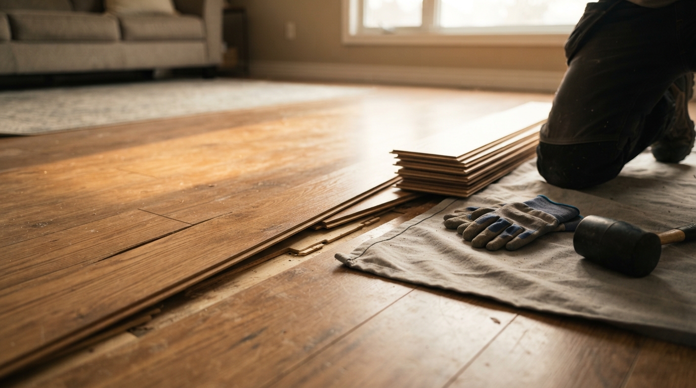 How Professional Flooring Repair Restores Damaged Surfaces and Improves Durability