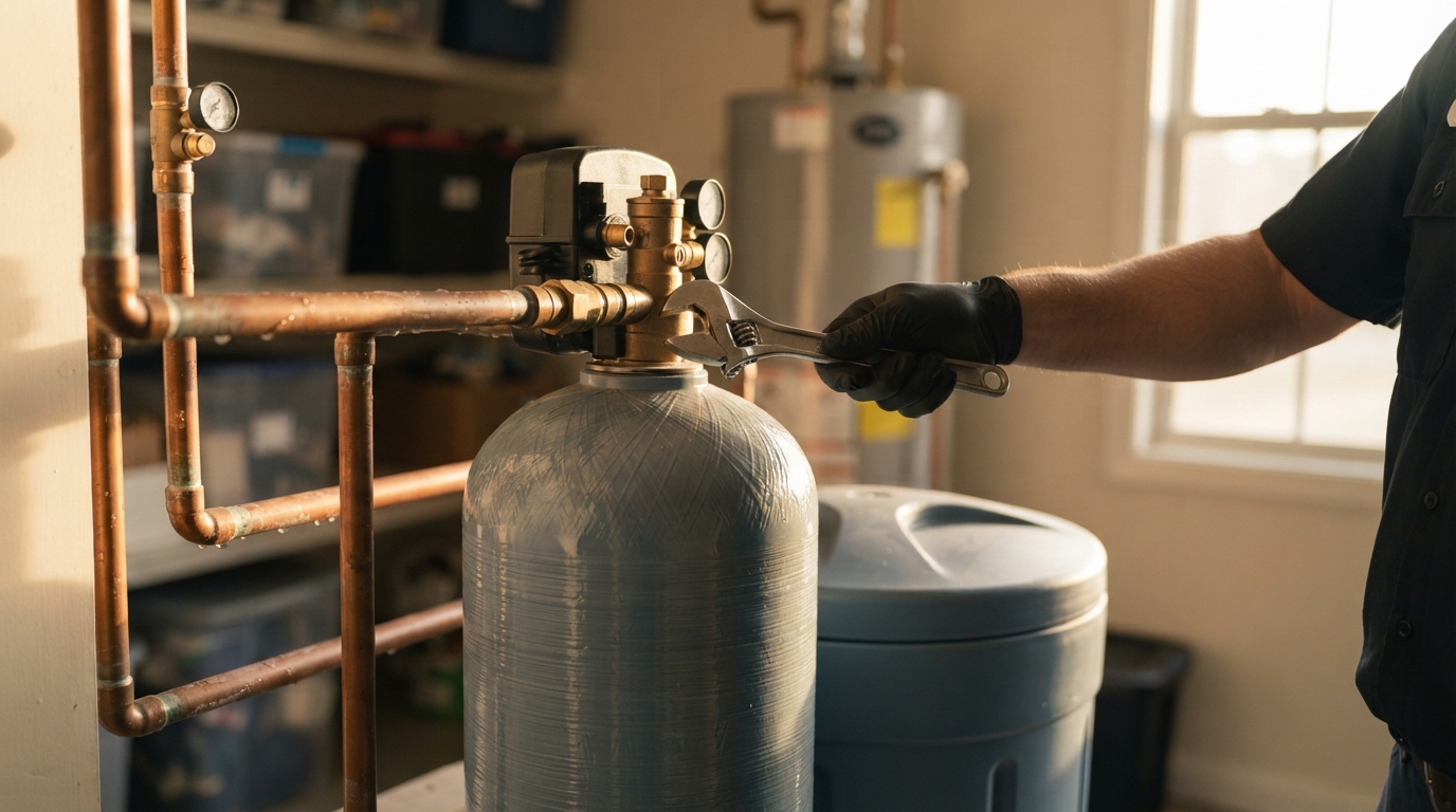 Water Softener Repair Guide: Fixes for Leaks, Noise, and Low Flow